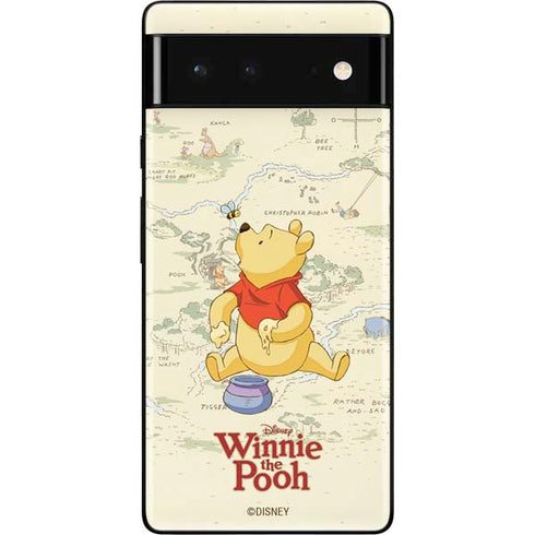 Disney Winnie the Pooh Hundred Acre Wood Google Pixel 6 Skin